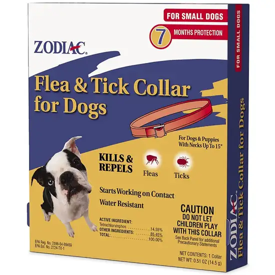 Zodiac Flea and Tick Collar for Small Dogs Photo 2