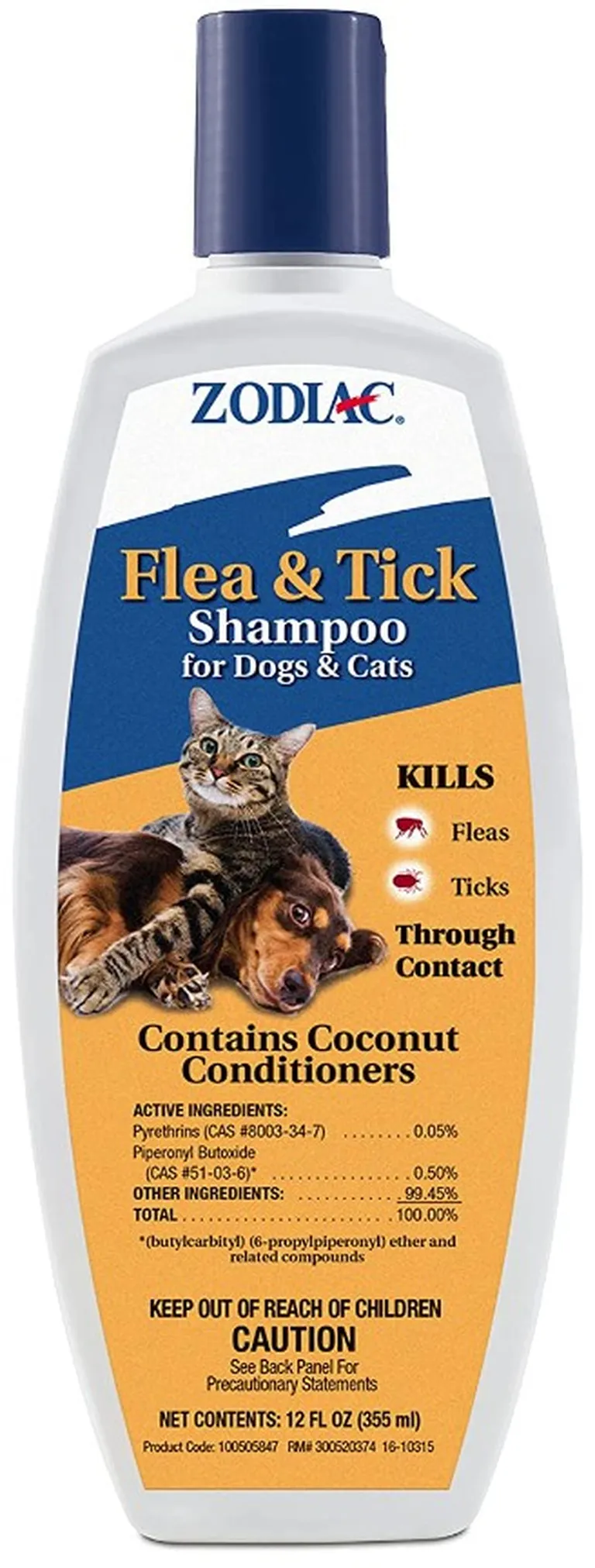 Zodiac Flea and Tick Shampoo for Dogs and Cats Photo 1