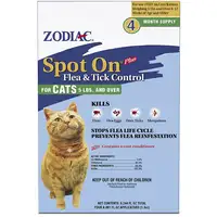 Photo of Zodiac Spot on Plus Flea & Tick Control for Cats & Kittens
