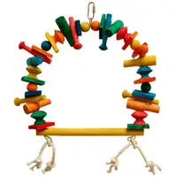 Photo of Zoo-Max Blocks Hanging Bird Toy and Bird Perch