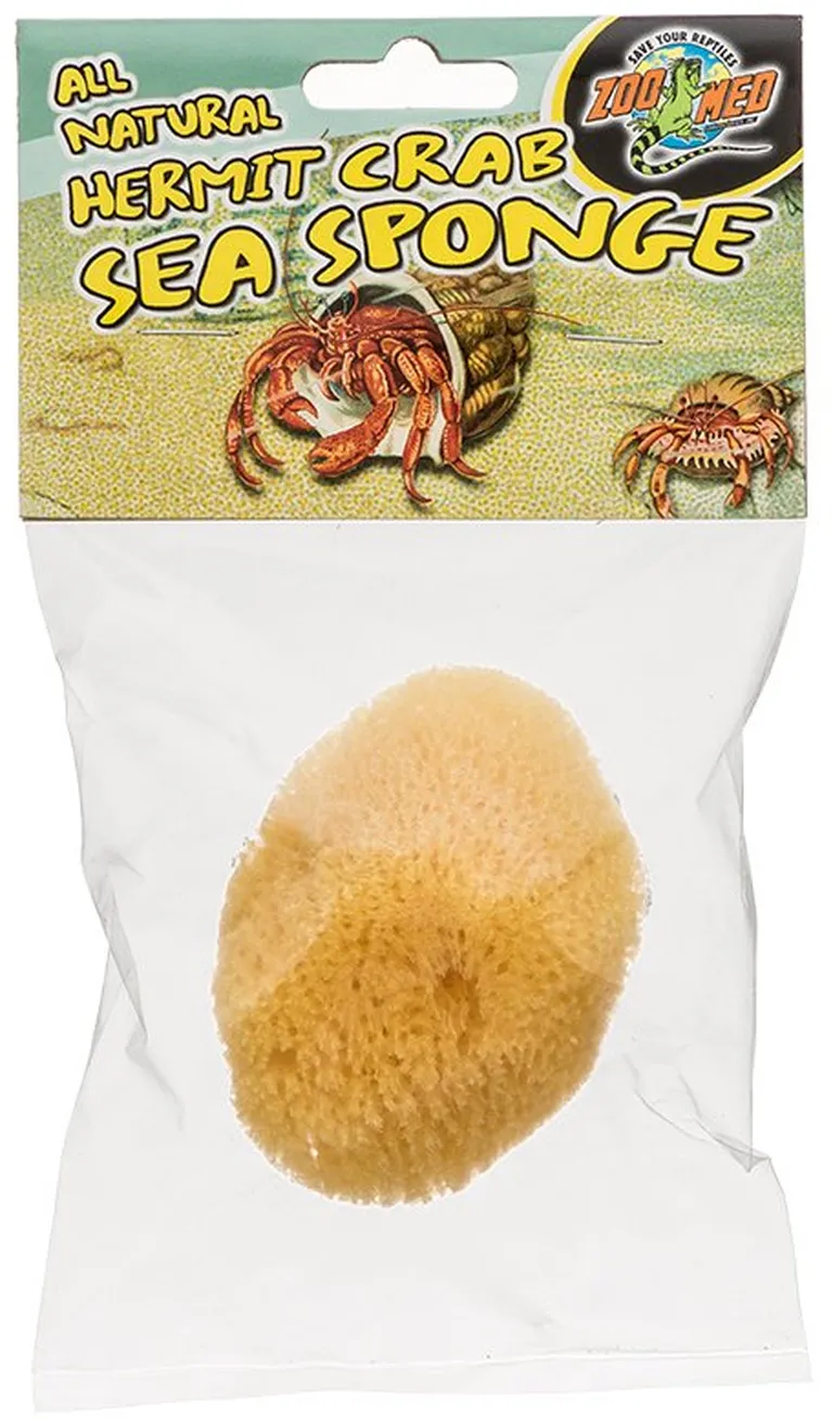 Zoo Med All Natural Hermit Crab Sea Sponge Photo 1
