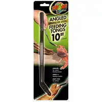 Photo of Zoo Med Angled Stainless Steel Feeding Tongs