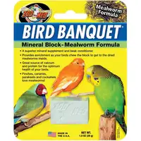 Photo of Zoo Med Bird Banquet Mineral Block Mealworm Formula