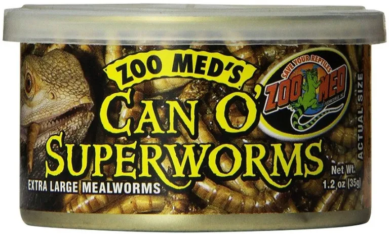 Zoo Med Can O Superworms Extra Large Mealworms Photo 3