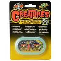 Photo of Zoo Med Creatures Dual Thermometer and Humidity Gauge