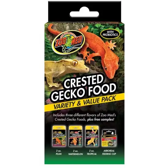 Zoo Med Crested Gecko Food Variety and Value Pack Photo 1