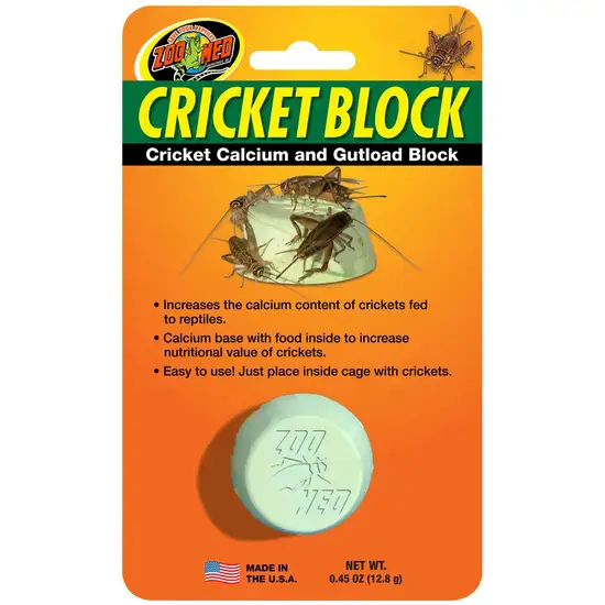 Zoo Med Cricket Block Cricket Calcium and Gutload Block Photo 1