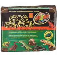Photo of Zoo Med Eco Earth Compressed Coconut Fiber Substrate