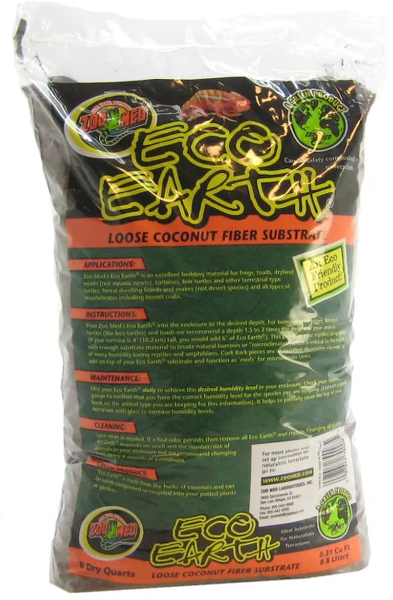 Zoo Med Eco Earth Loose Coconut Fiber Substrate Photo 3