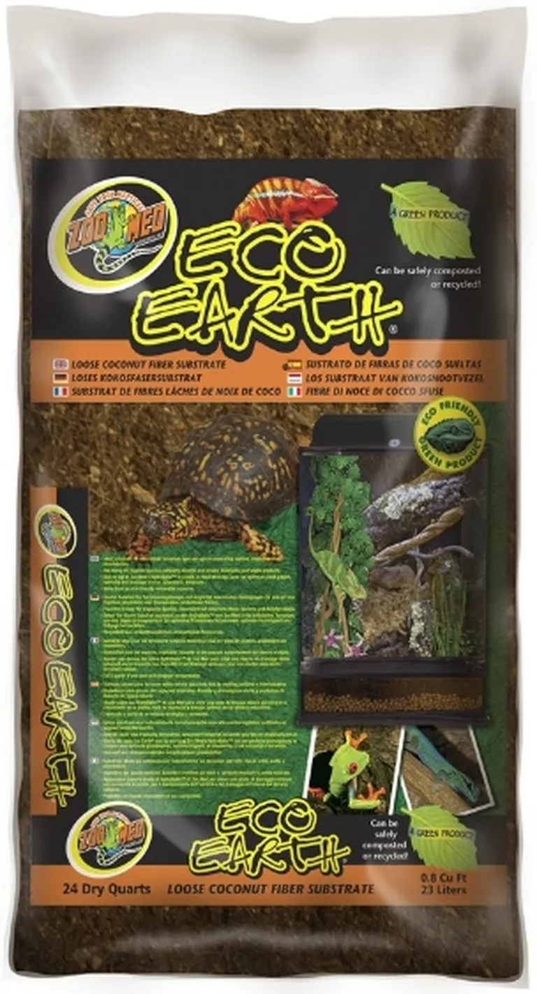 Zoo Med Eco Earth Loose Coconut Fiber Substrate Photo 1