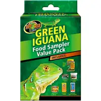 Photo of Zoo Med Green Iguana Food Sampler Value Pack