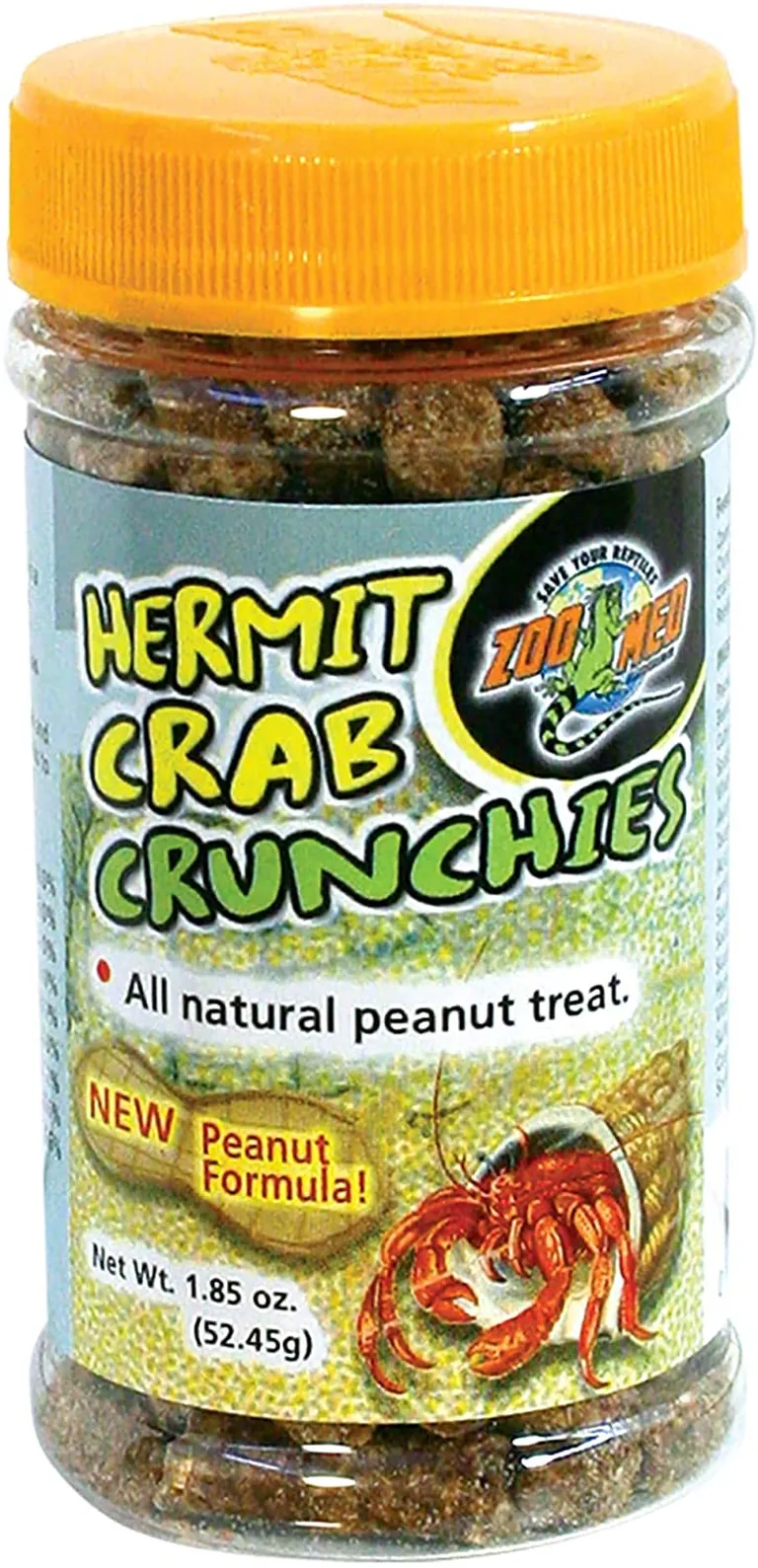 Zoo Med Hermit Crab Crunchies Natural Peanut Treat Photo 1