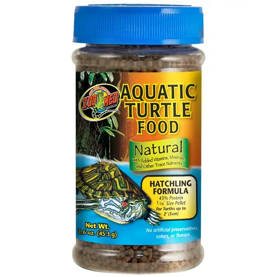 Zoo Med Natural Aquatic Turtle Food Hatchling Formula Photo 1