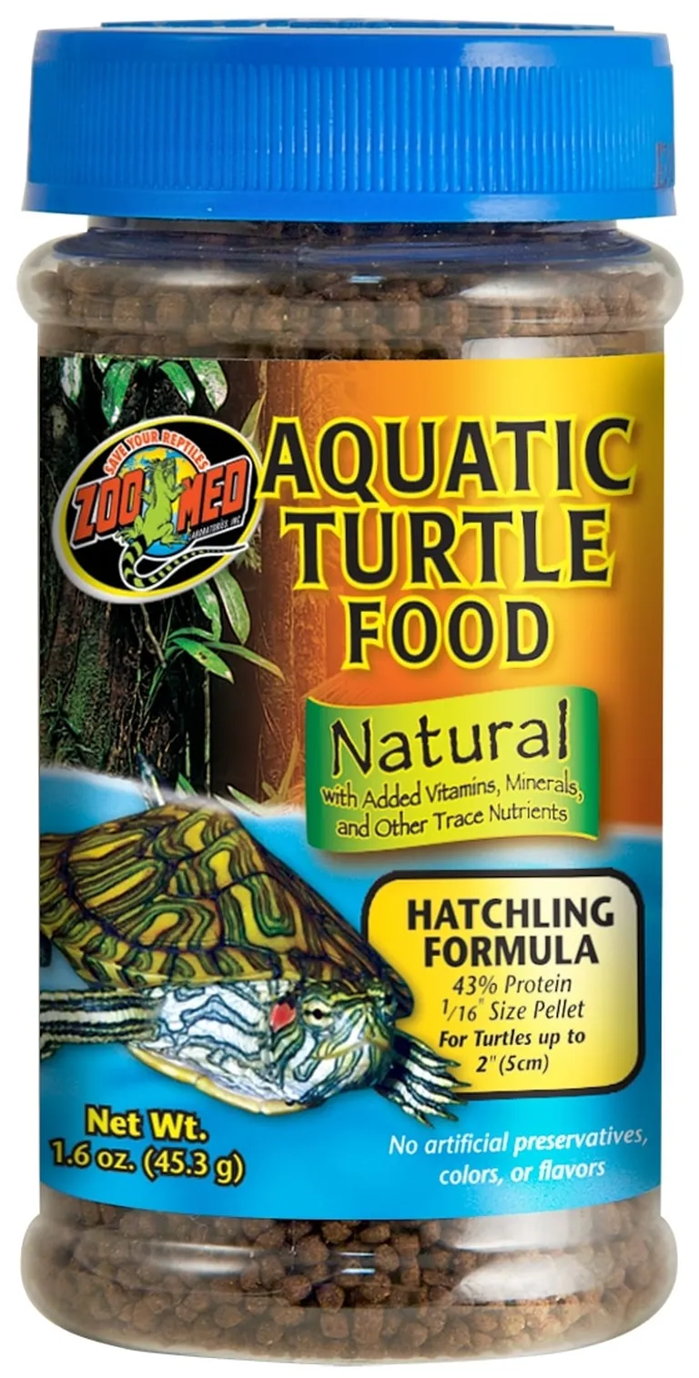 Zoo Med Natural Aquatic Turtle Food Hatchling Formula Photo 2