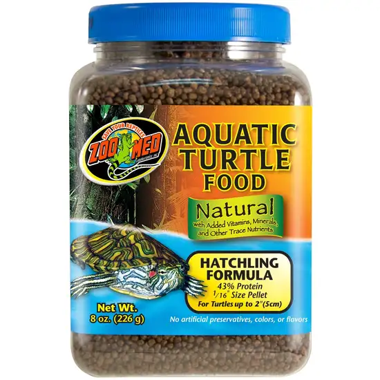 Zoo Med Natural Aquatic Turtle Food Hatchling Formula Photo 1