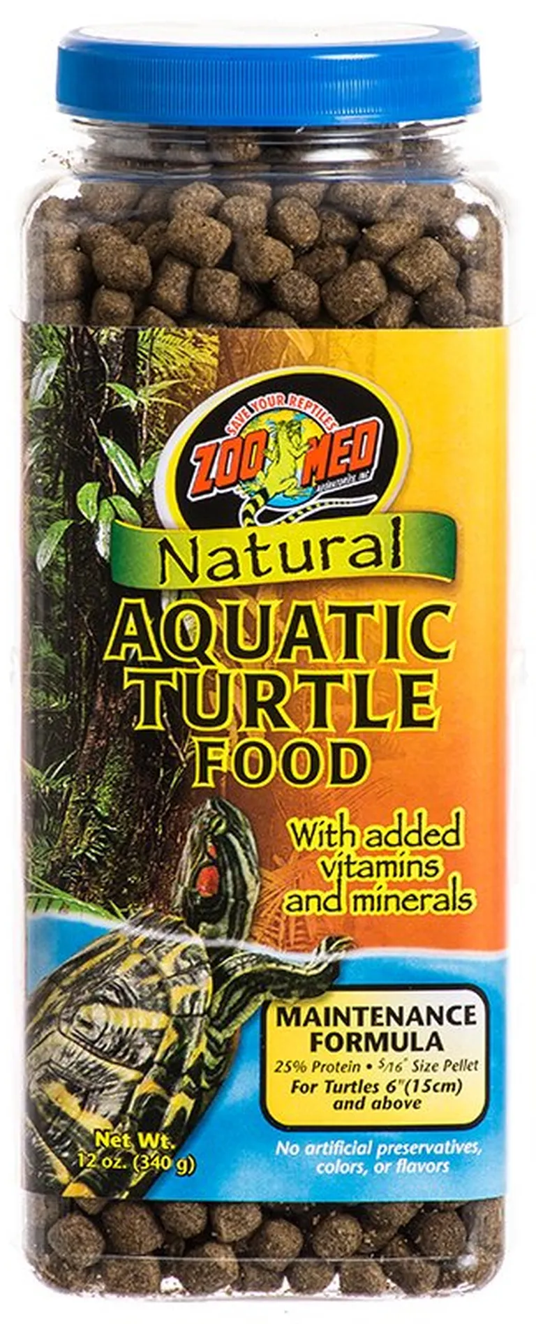 Zoo Med Natural Aquatic Turtle Food Maintenance Formula Photo 2