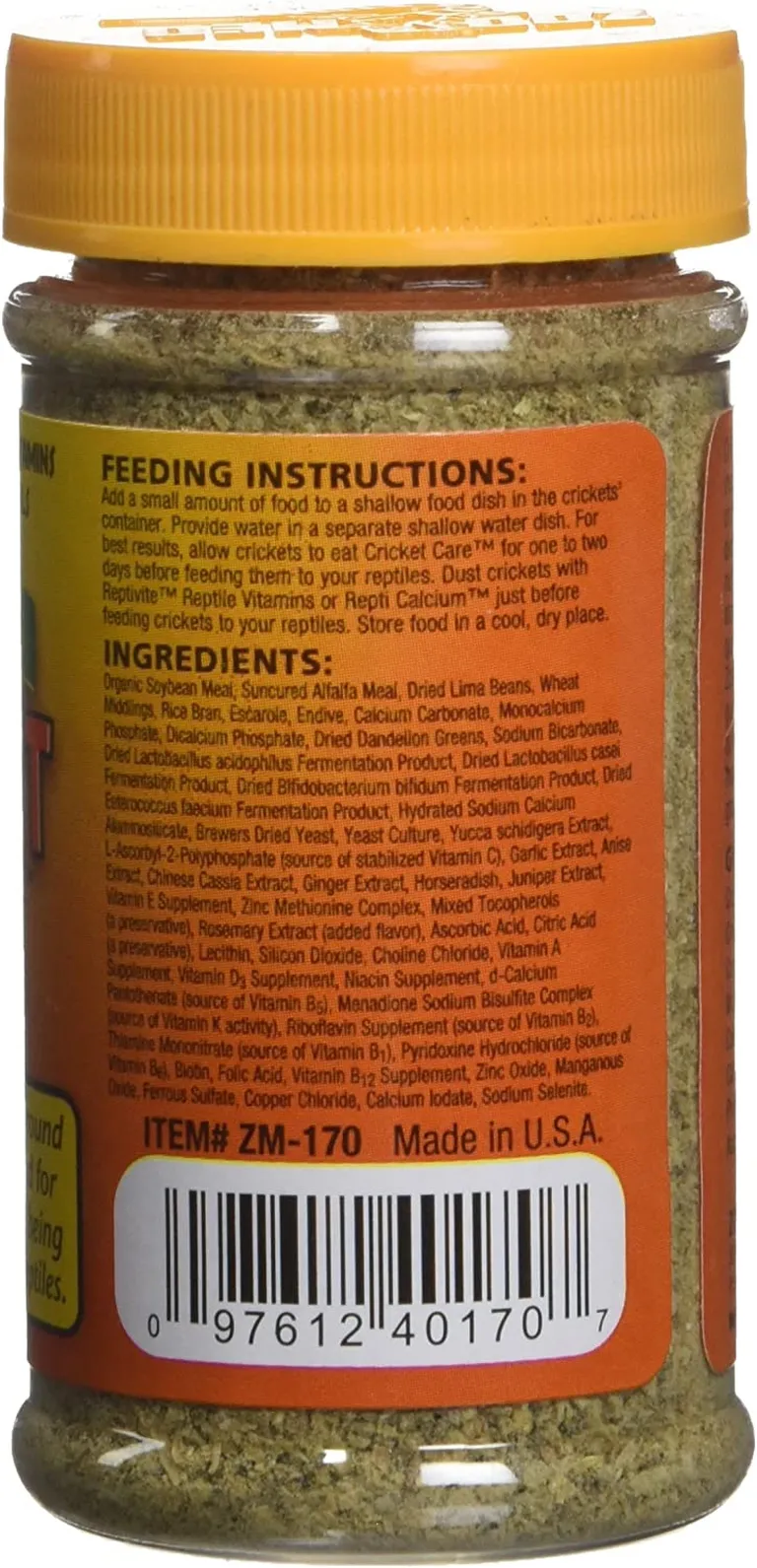 Zoo Med Natural Cricket Care with Added Vitamins and Minerals Photo 2