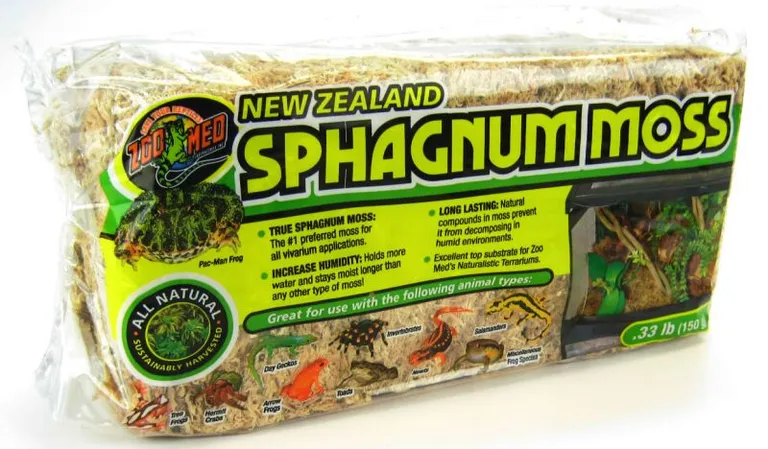 Zoo Med New Zealand Sphagnum Moss Decor Photo 1