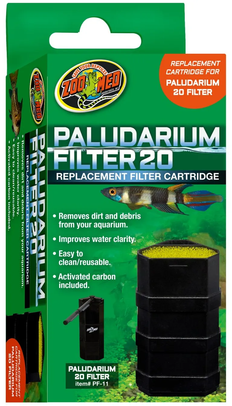 Zoo Med Paludarium 20 Replacement Filter Cartridge Photo 1
