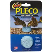Photo of Zoo Med Pleco Banquet Block Time Release Food for Suckermouth Type Catfish
