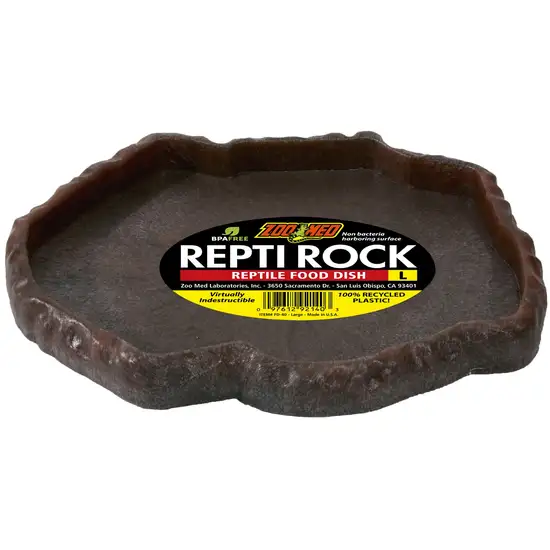Zoo Med Repti Rock Reptile Food Dish Photo 1
