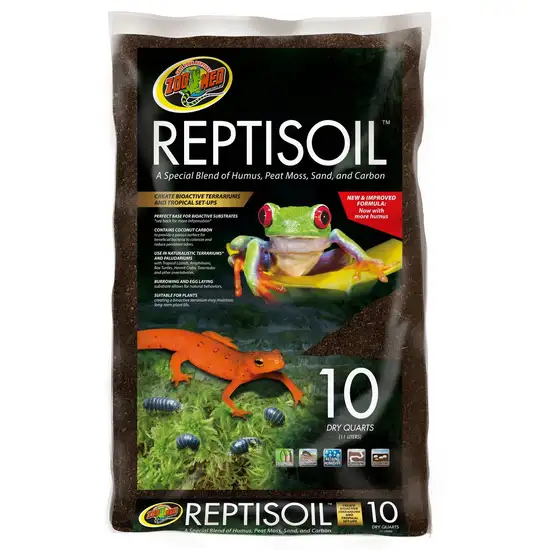 Zoo Med Reptisoil a Special Blend of Peat Moss, Soil, Sand, and Carbon for Reptiles Photo 1