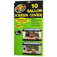 Photo of Zoo Med Screen Cover Black for 10 Gallon Terrariums