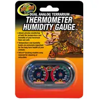 Photo of Zoo Med Terrarium Thermometer Humidity Gauge