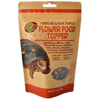 Photo of Zoo Med Tortoise & Box Turtle Flower Food Topper