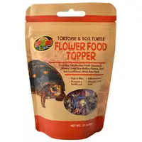 Photo of Zoo Med Tortoise and Box Turtle Flower Food Topper