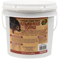 Photo of Zoo Med Tortoise and Box Turtle Flower Food Topper