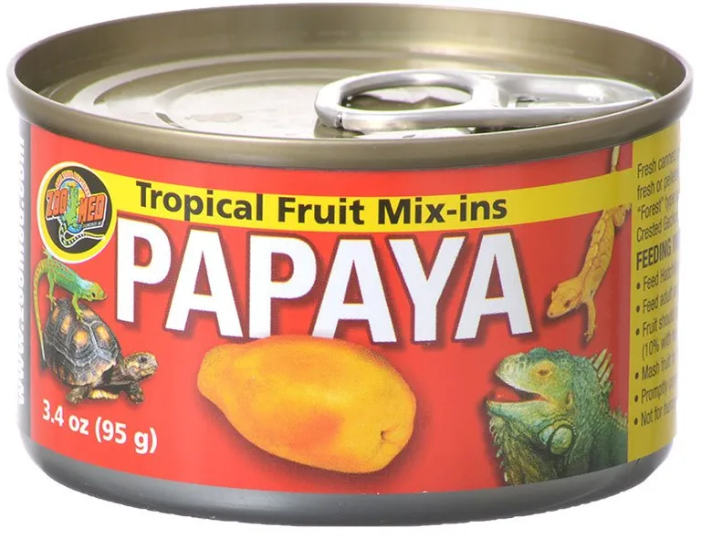 Zoo Med Tropical Fruit Mix-Ins Reptile Food Papaya Photo 4