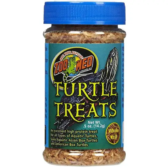 Zoo Med Turtle Treats Whole Krill High Protein Treat for All Turtles Photo 1