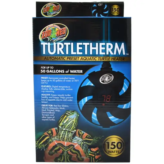 Zoo Med Turtletherm Automatic Preset Aquatic Turtle Heater Photo 1