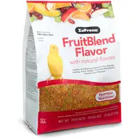 Photo of ZuPreem FriutBlend withNatural Fruit Flavors Pellet Bird Food for Very Small Birds (Canary and Finch)