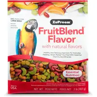 Photo of ZuPreem FruitBlend Flavor with Natural Flavors Bird Food for Large Birds