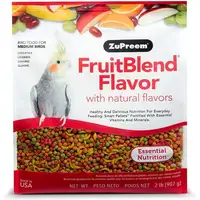 Photo of ZuPreem FruitBlend Flavor with Natural Flavors Bird Food for Medium Birds