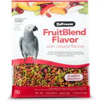 Photo of ZuPreem FruitBlend Flavor with Natural Flavors Bird Food for Parrots and Conures