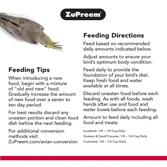 ZuPreem Smart Selects Bird Food for Medium Birds Photo 2