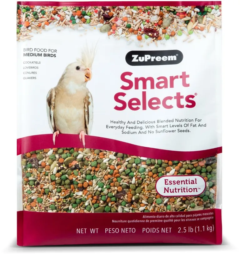 ZuPreem Smart Selects Bird Food for Medium Birds Photo 1