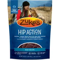 Photo of Zukes Hip Action Hip & Joint Supplement Dog Treat - Roasted Beef Recipe
