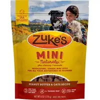 Photo of Zukes Mini Naturals Treats Peanut Butter and Oats