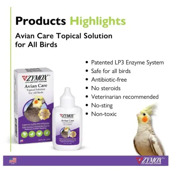Zymox Avian Care Topical Spray for All Birds Photo 2