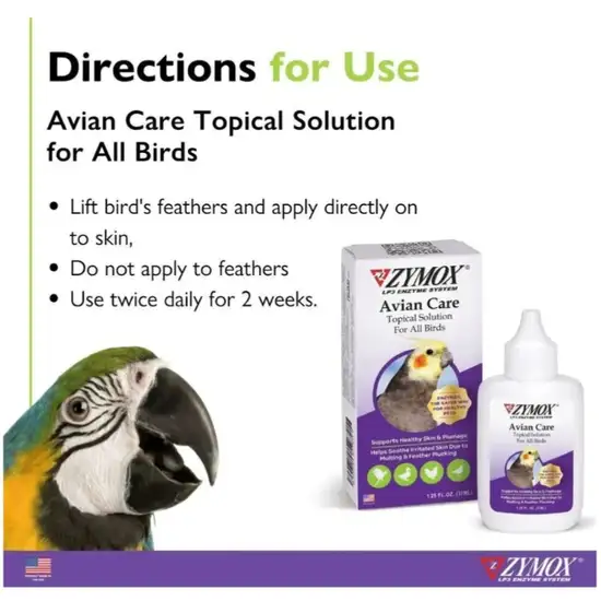 Zymox Avian Care Topical Spray for All Birds Photo 3