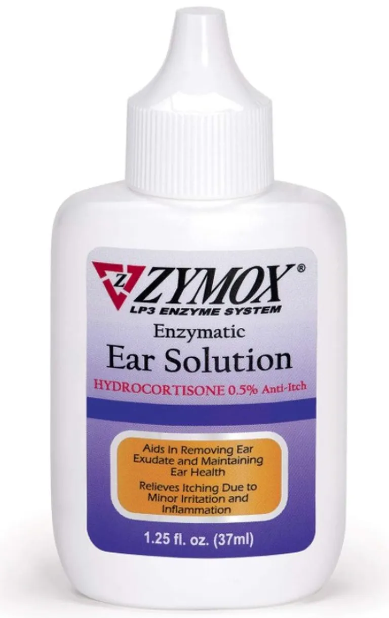 Zymox Enzymatic Ear Solution with Hydrocortisone for Dog and Cat Photo 1